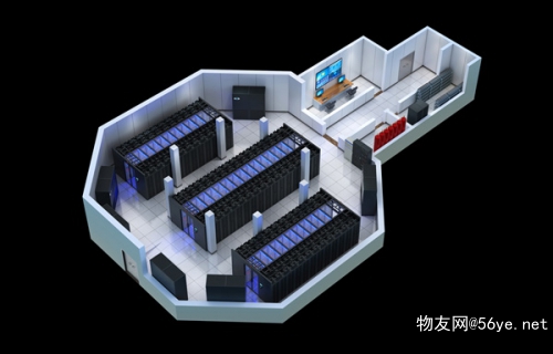 南昌高校科研計算機網接入機房效果圖制作_投標案例