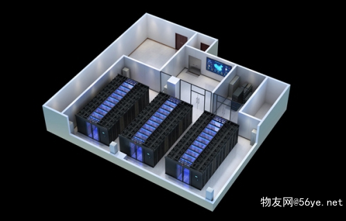 紹興高校機房建設效果圖制作|廠房瞰圖|拼接屏效果圖設計