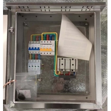 太陽能光伏發(fā)電無表位不銹鋼匯流并網(wǎng)箱